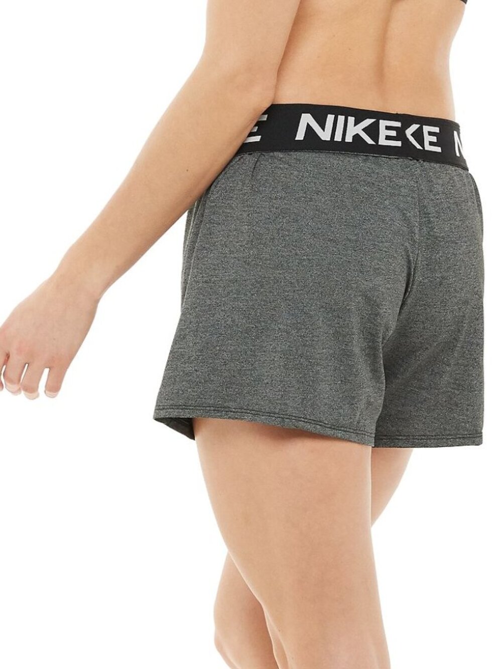 NIke Dri-FIT Training Shorts in Dark Heather Gray - sz L - Picture 3 of 4